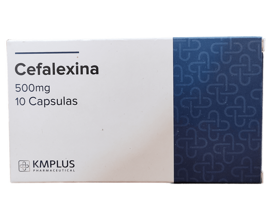 CEFALEXINA 500MG X 10CAPS KMPLUS