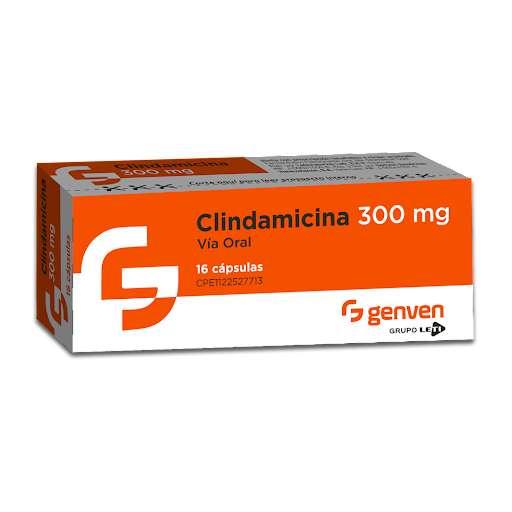 CLINDAMICINA 300MG X 16CAPS GENVEN