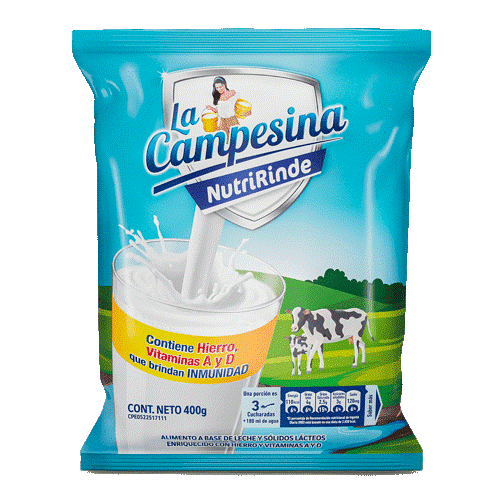 LECHE LA CAMPESINA 400GR NUTRIRINDE