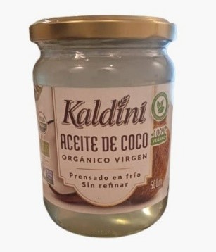 ACEITE DE COCO KALDINI 500ML ORGANICO