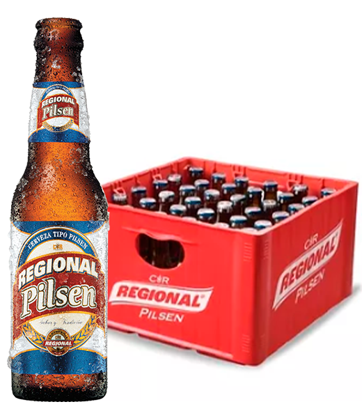 CERVEZA REGIONAL 330ML PILSEN BOT RET X24