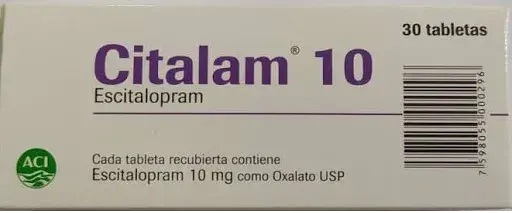 CITALAM 10MG X 30TABL ESCITALOPRAM ACI
