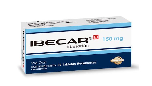 IBECAR 150MG X 30TAB IRBESARTAN VALMORCA