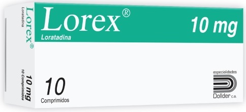 LOREX JARABE 1MG X 60ML LORATADINA DOLLDER