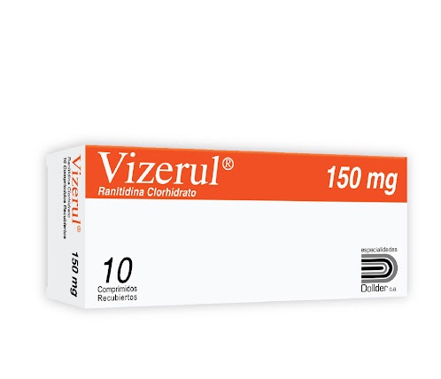 VIZERUL 300MG X 30COMP RANITIDINA DOLLDER