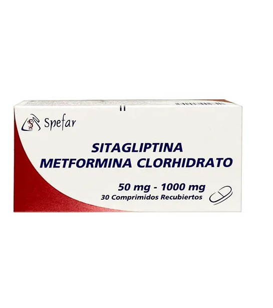 SITAGLIPTINA METF 50MG 1000MG X 30TAB SPEFAR