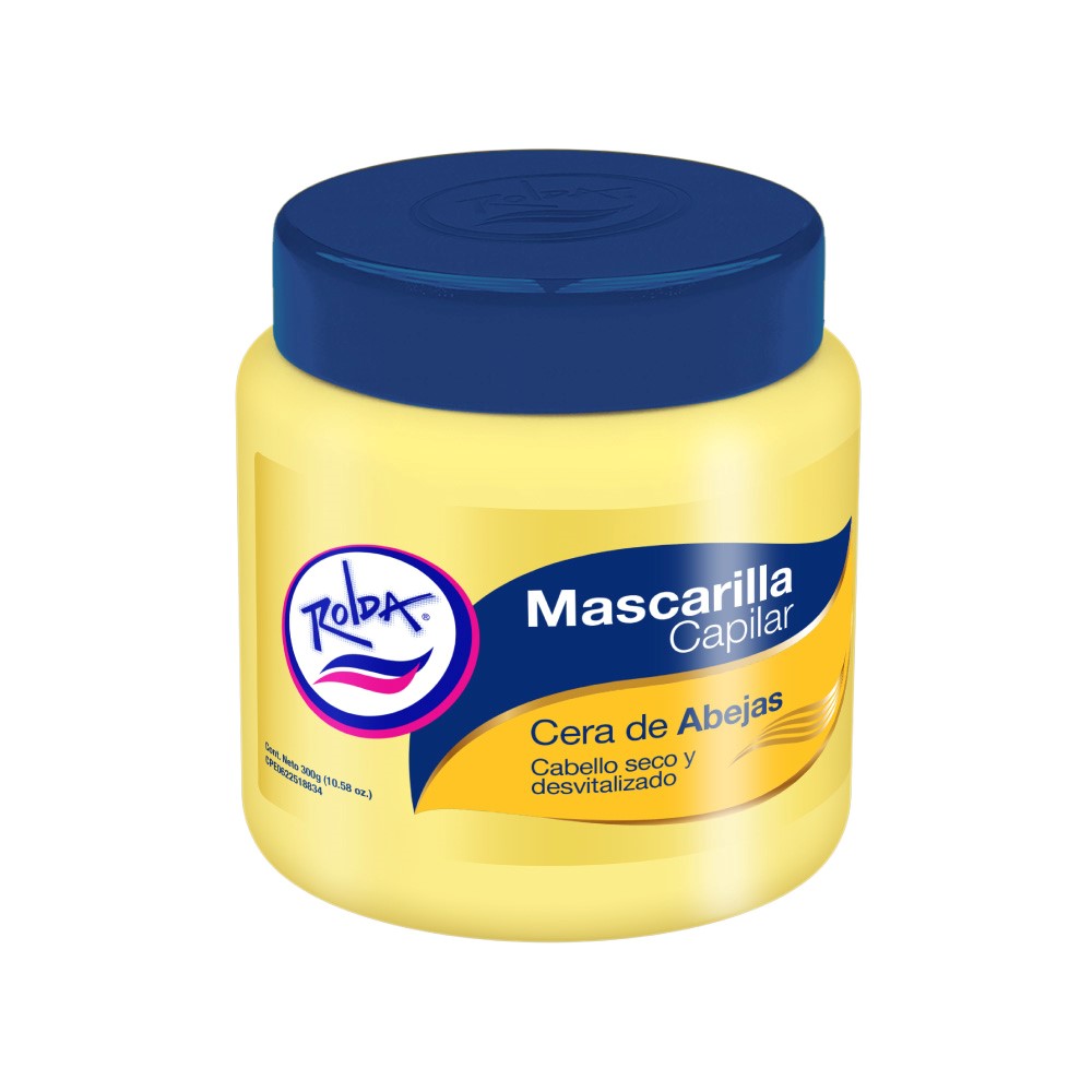 MASCARILLA CAPILAR ROLDA 300GR CERA DE ABEJAS