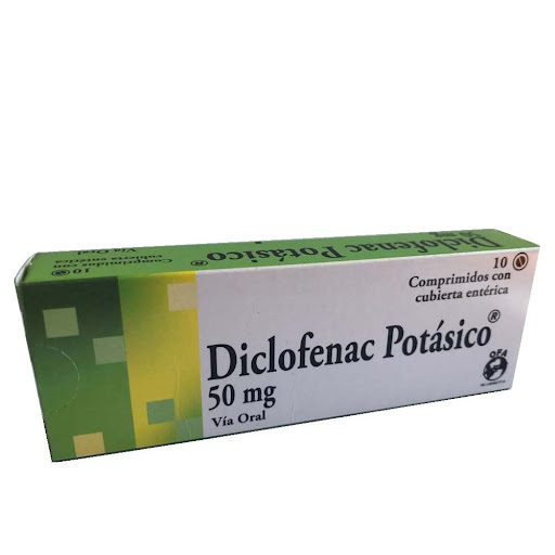 DICLOFENAC POTASICO 50MG X 10TABL OFA