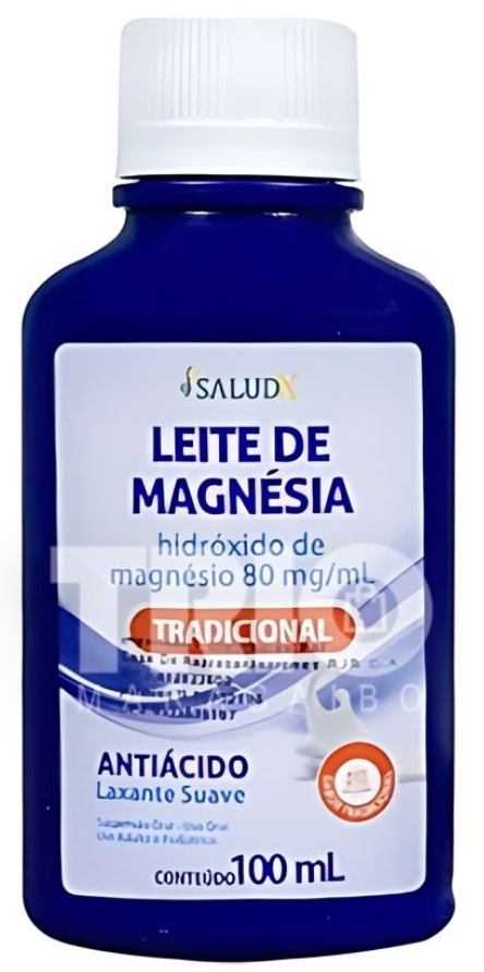 LECHE MAGNESIA 80MG X 100ML SALUDX