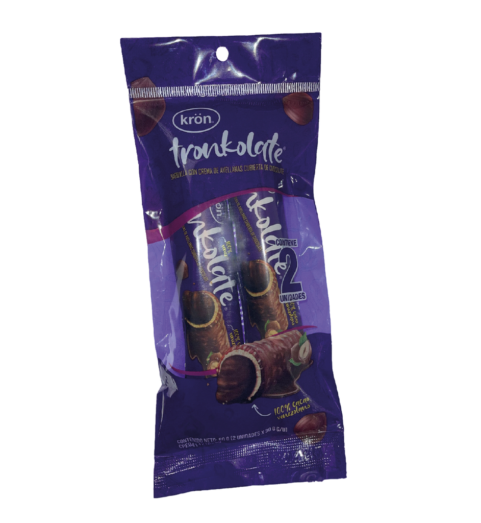 GALLETA TRONKOLATE 2X30GR CHOCOLATE
