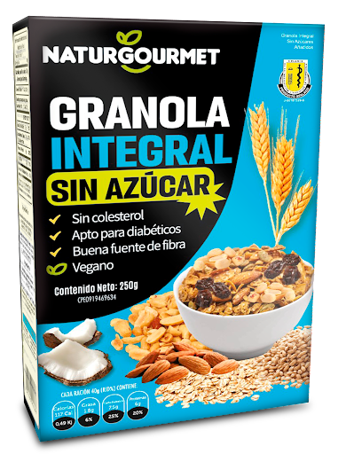 GRANOLA NATURGOURMET 250GR INTEG. S/A