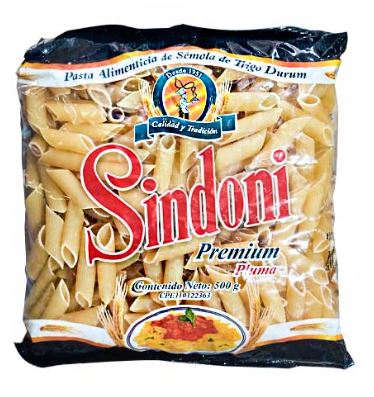PASTA SINDONI 1KG PLUMITA PREMIUM