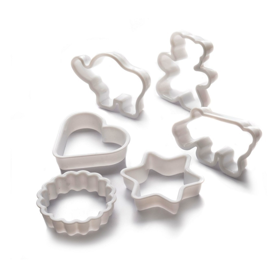 MOLDE DE GALLETAS PRESS SET 6UND