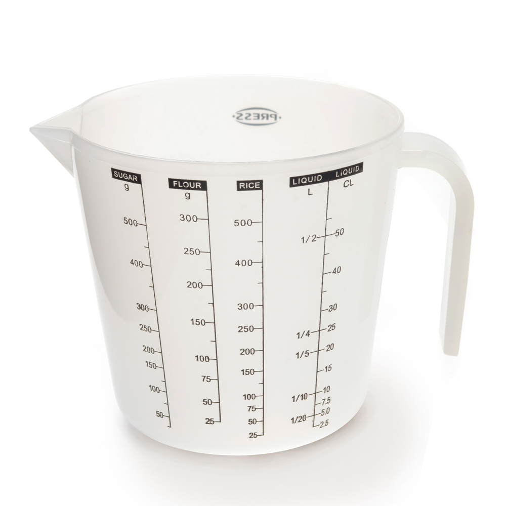 TAZA MEDIDORA PRESS 1/2 LITRO