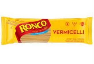 PASTA RONCO 500GR VERMICELLI VITAMINAS