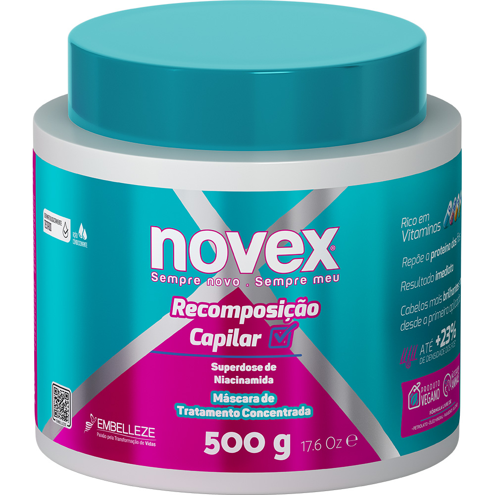 MASCARILLA NOVEX 500GR RECOMPOSICION CAPILAR