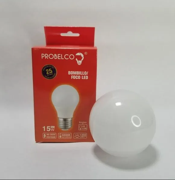 BOMBILLO LED PROBELCO 15W 6500K E-27