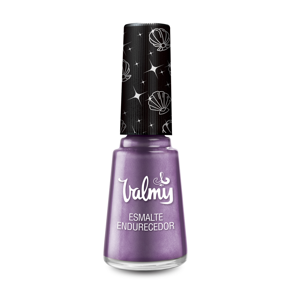 ESMALTE VALMY #280 PEARL PURPLE ENDURECEDOR