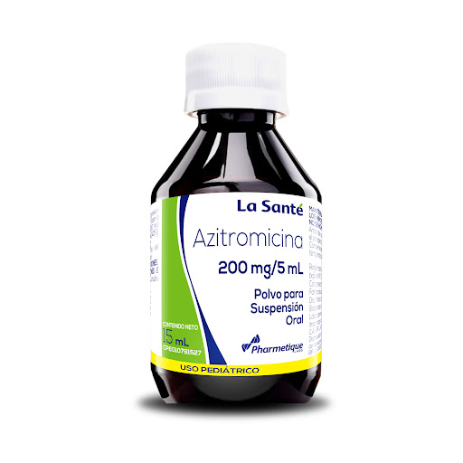 AZITROMICINA 200MG/5ML X 15ML SUSP ORAL LA SANTE