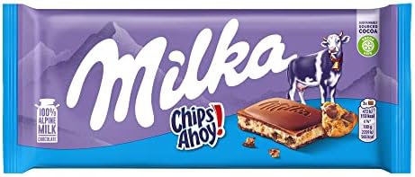 CHOCOLATE MILKA 100GR CHIPS AHOY