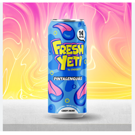 REFRESCO FRESHYETI 500ML PINTALENGUAS