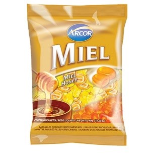 CARAMELOS ARCOR 125GR MIEL