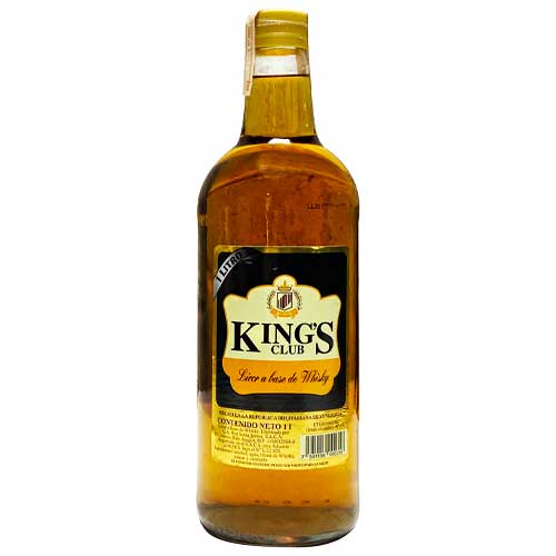LICOR DE WHISKY KING CLUB 1LT