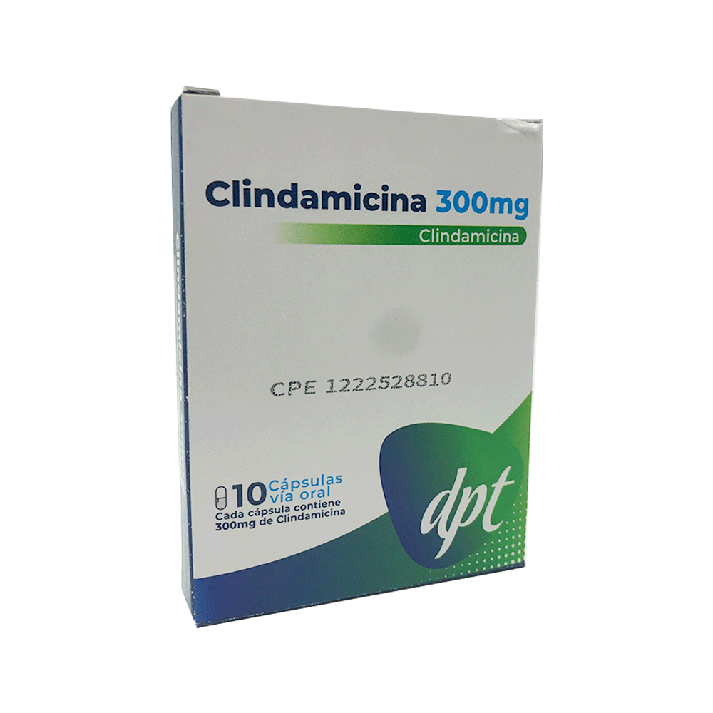 CLINDAMICINA 300MG X 10CAPS DPT