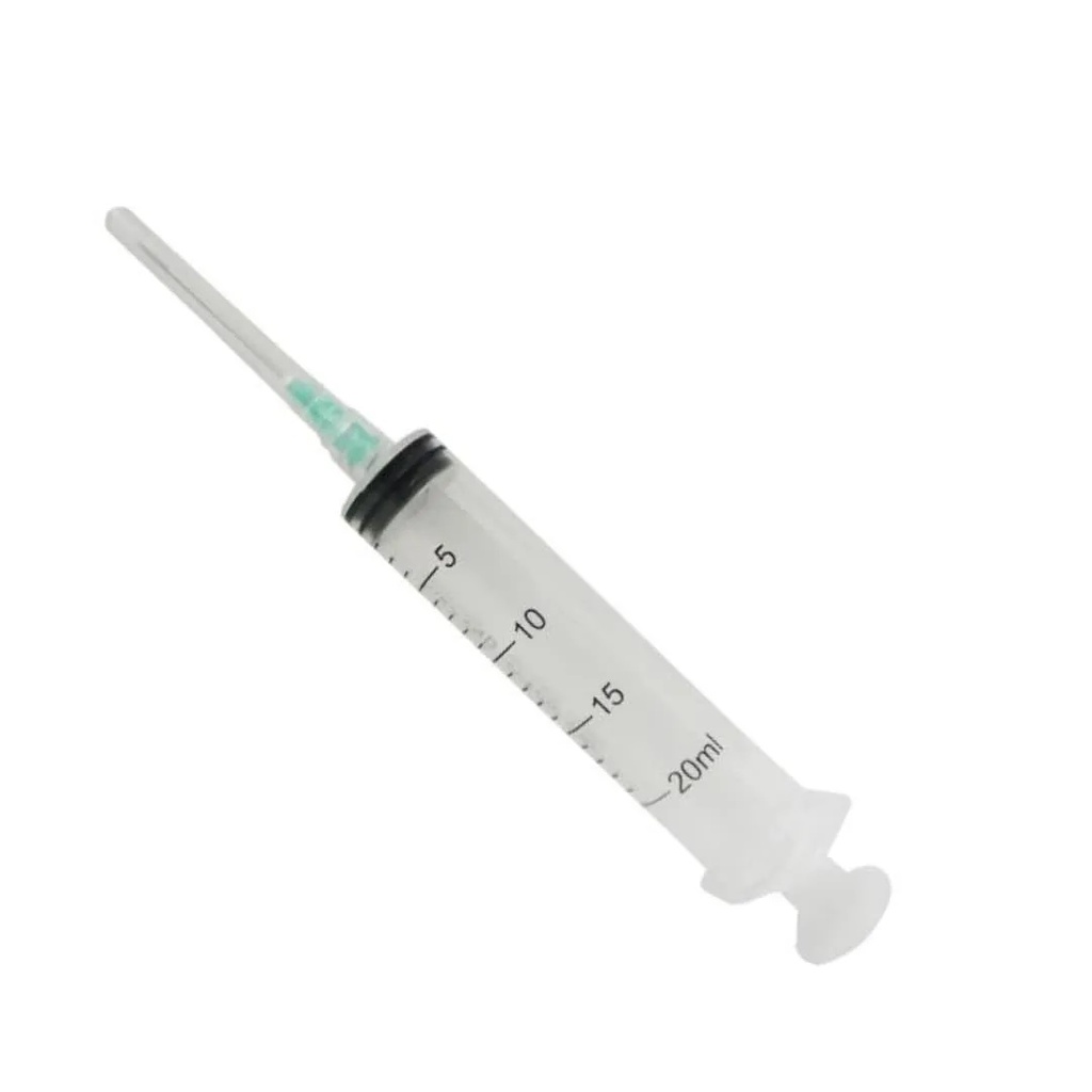 JERINGA 20ML 21X1 1/2" X 1UND DIPHOCARE