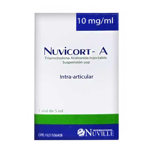 NUVICORT 10MG X 5ML X 1AMP SUSP INY I.A NUVILLE