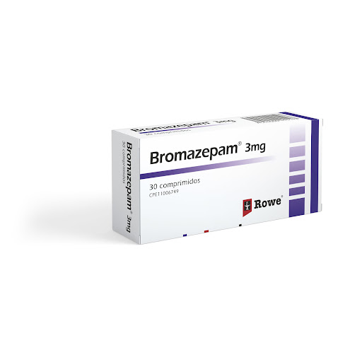 BROMAZEPAM 3MG X 30COMP ROWE