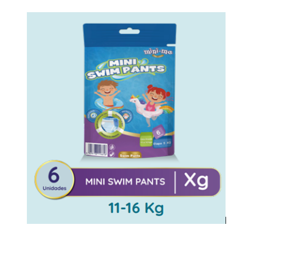 PAÑALES MINI-ME 6UND XG PANTS SWIM