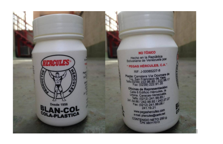 PEGAMENTO BLANCO HERCULES 250GR 1/16