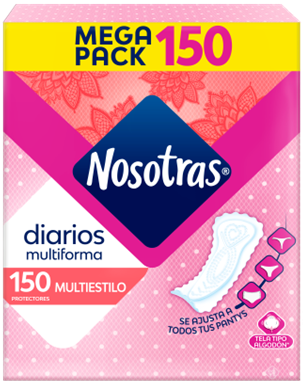 PROTEC DIARIOS NOSOTRAS 150UND MULTIESTILO