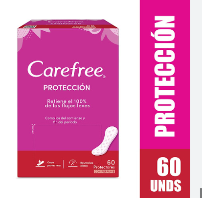 PROTEC DIARIO CAREFREE 60UND C/PERFUME