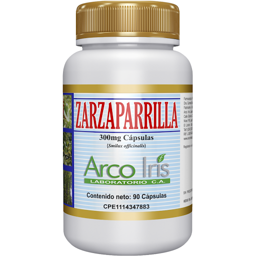 ZARZAPARRILLA 300MG X 90CAPS ARCO IRIS