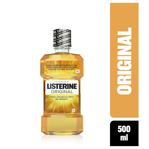 ENJUAGUE BUCAL LISTERINE 500ML ORIGINAL