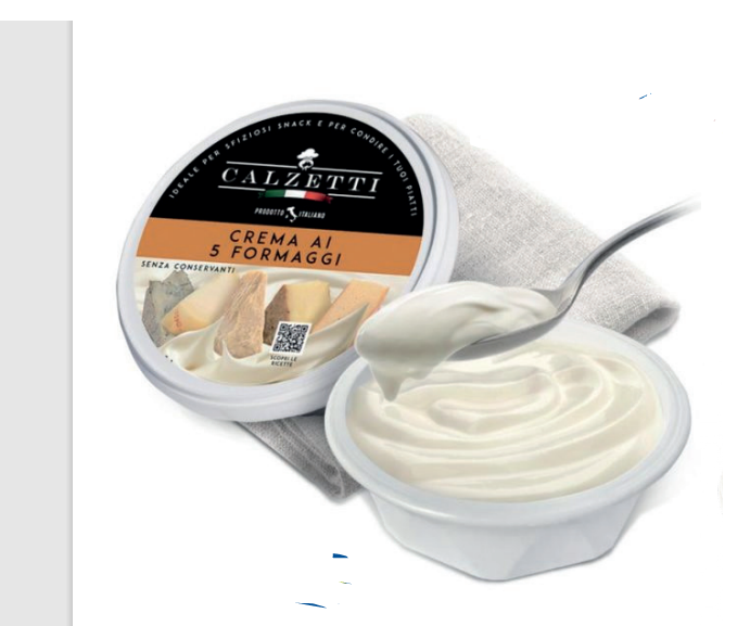CREMA CALZETTI 125GR 5 QUESOS