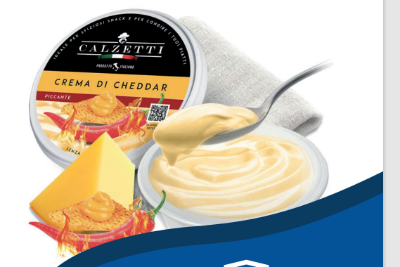 CREMA CALZETTI 125GR CHEDDAR PICANTE