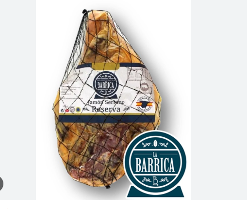 CENTRO JAMON SERRANO BARRICA XKG
