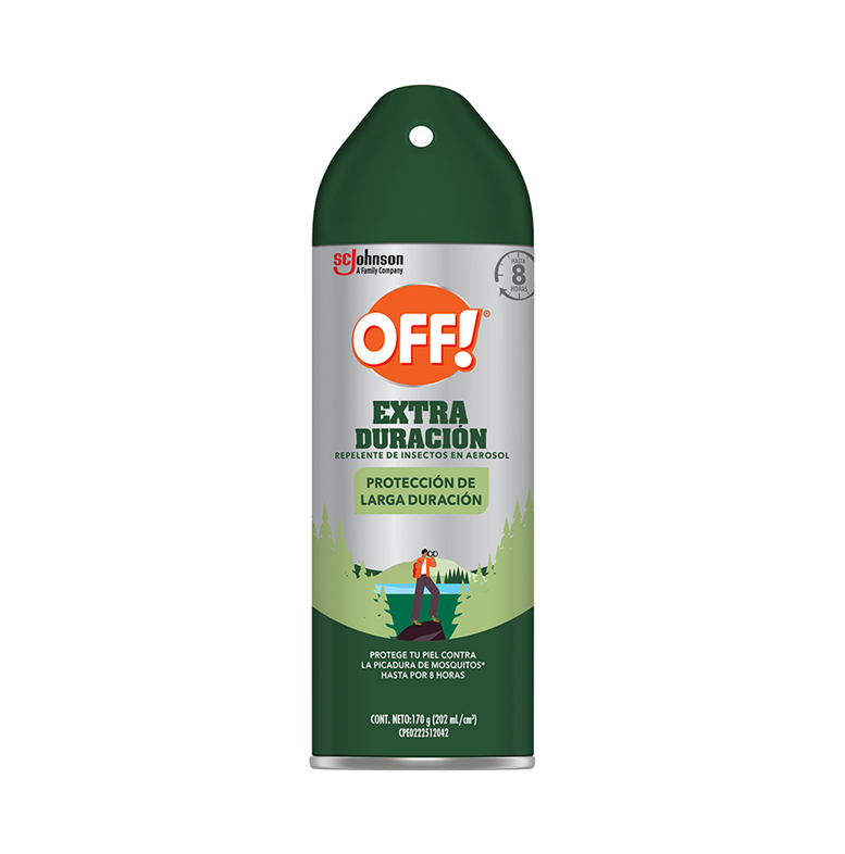 REPELENTE OFF 170GR EXTRA DURACION AEROSOL