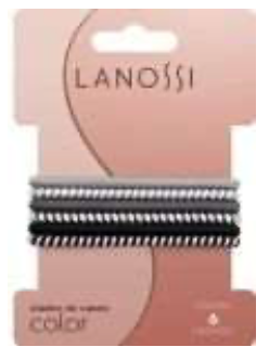 COLAS LANOSSI 6PZA DELGADA NEGRO
