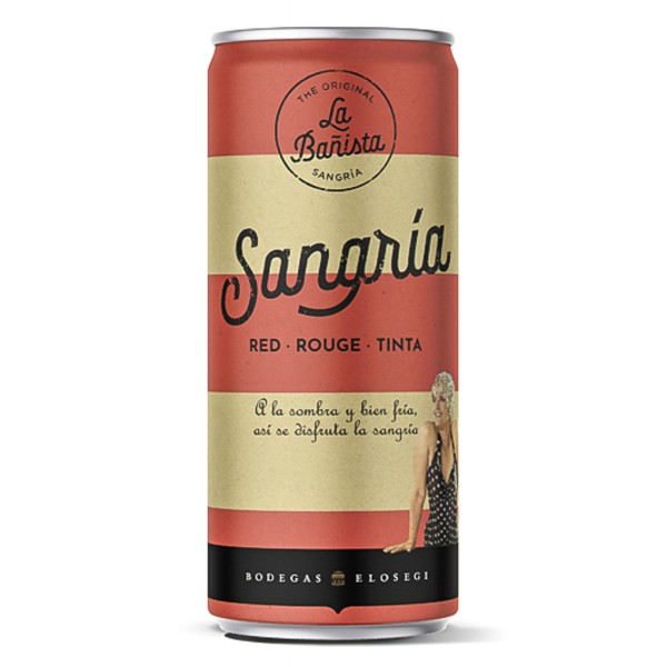SANGRIA LA BANISTA 250ML TINTA LATA