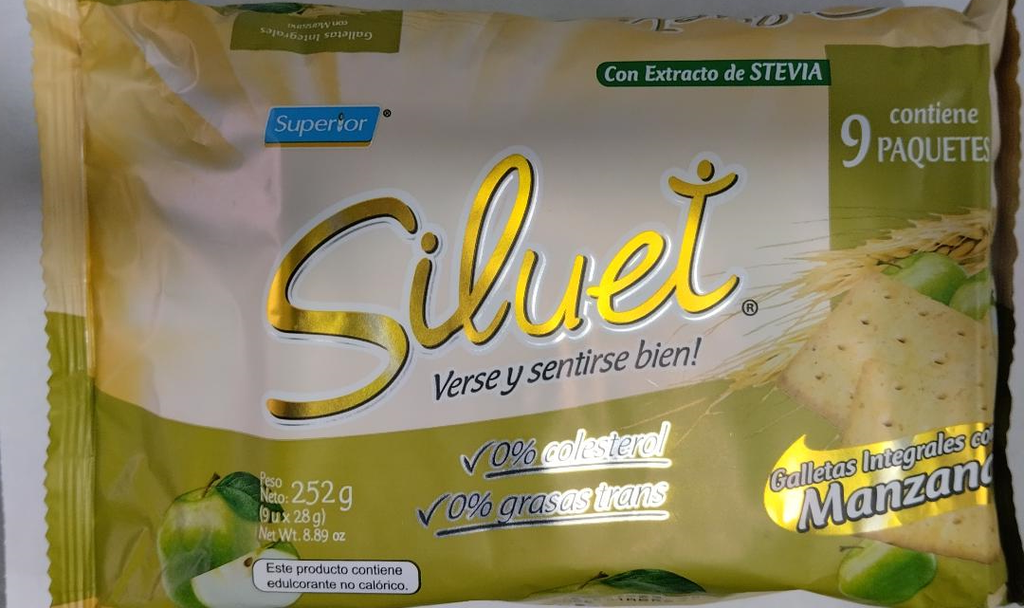 GALLETAS SUPERIOR 252G MANZANA