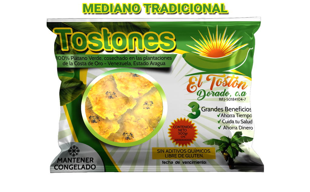 TOSTONES EL TOSTON DORADO 500GR TRADICIONAL