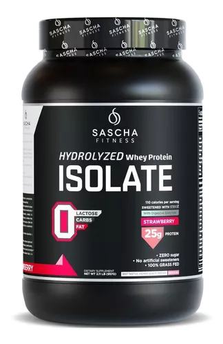 PROTEINA SASCHA FITNESS 2LB FRESA