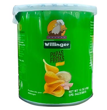 PAPAS WILLINGER 45GR CEBOLLA