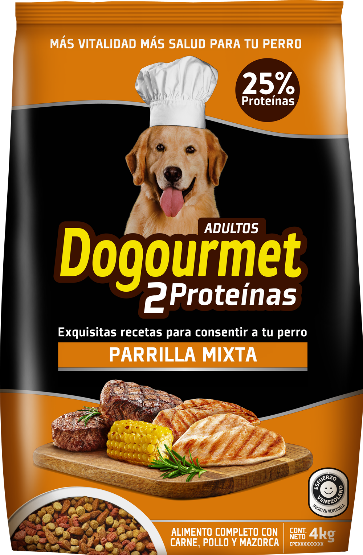 ALIMENTO DOGOURMET 4KG PARRILLA MIXTA ADUL