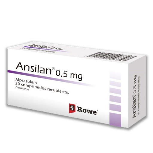 ANSILAN 0,5MG X 30COMP ALPRAZOLAM ROWE