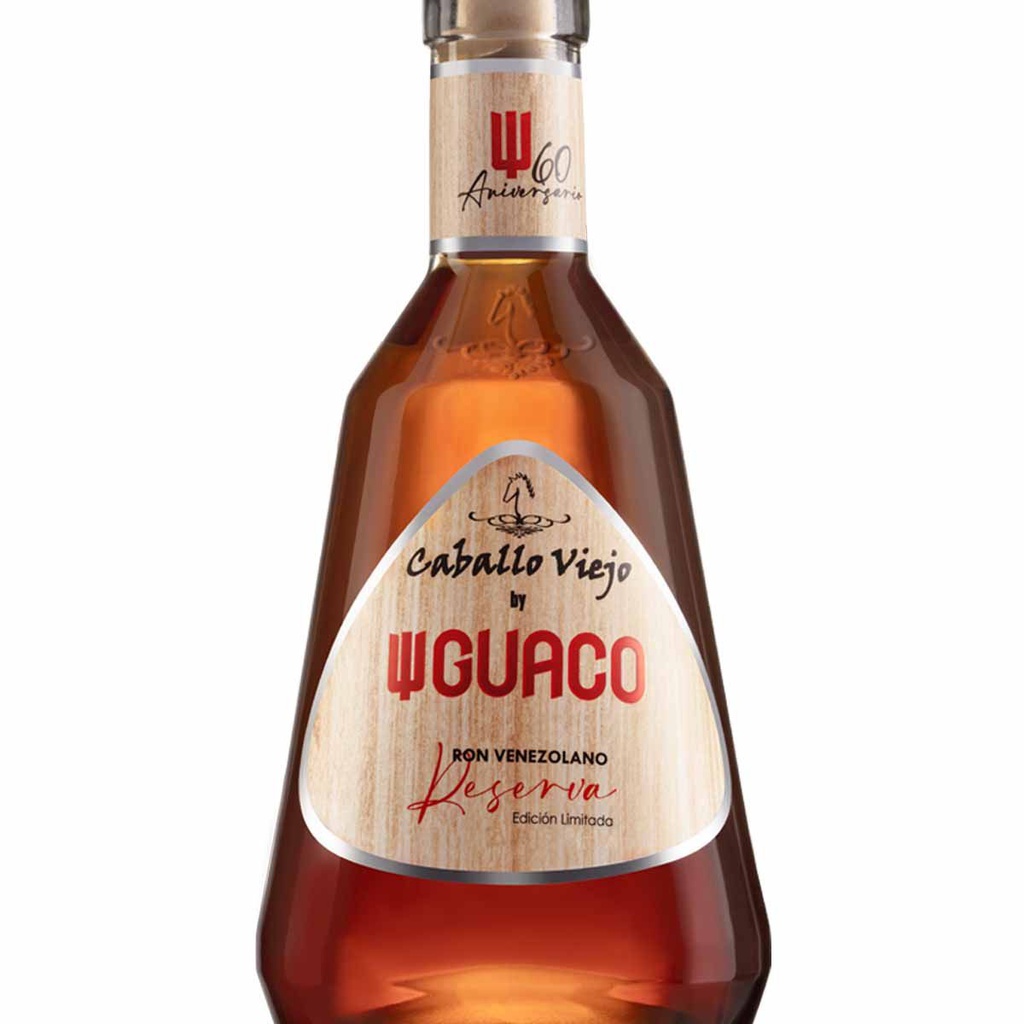 RON CABALLO VIEJO 0,70LT RESERVA GUACO